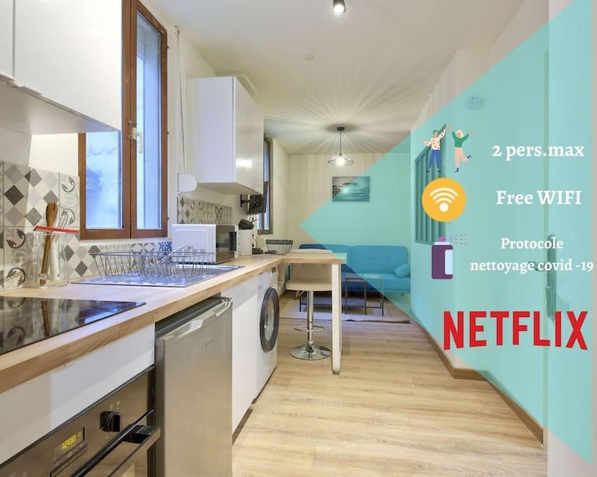 L'Iris 8 Min De La Gare Terrasse Netflix Nancy Exterior foto